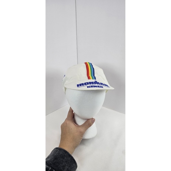 IRONMAN Other - IRONMAN Hawaii Triathlon World Championship Cycling Cap Rainbow Stripe